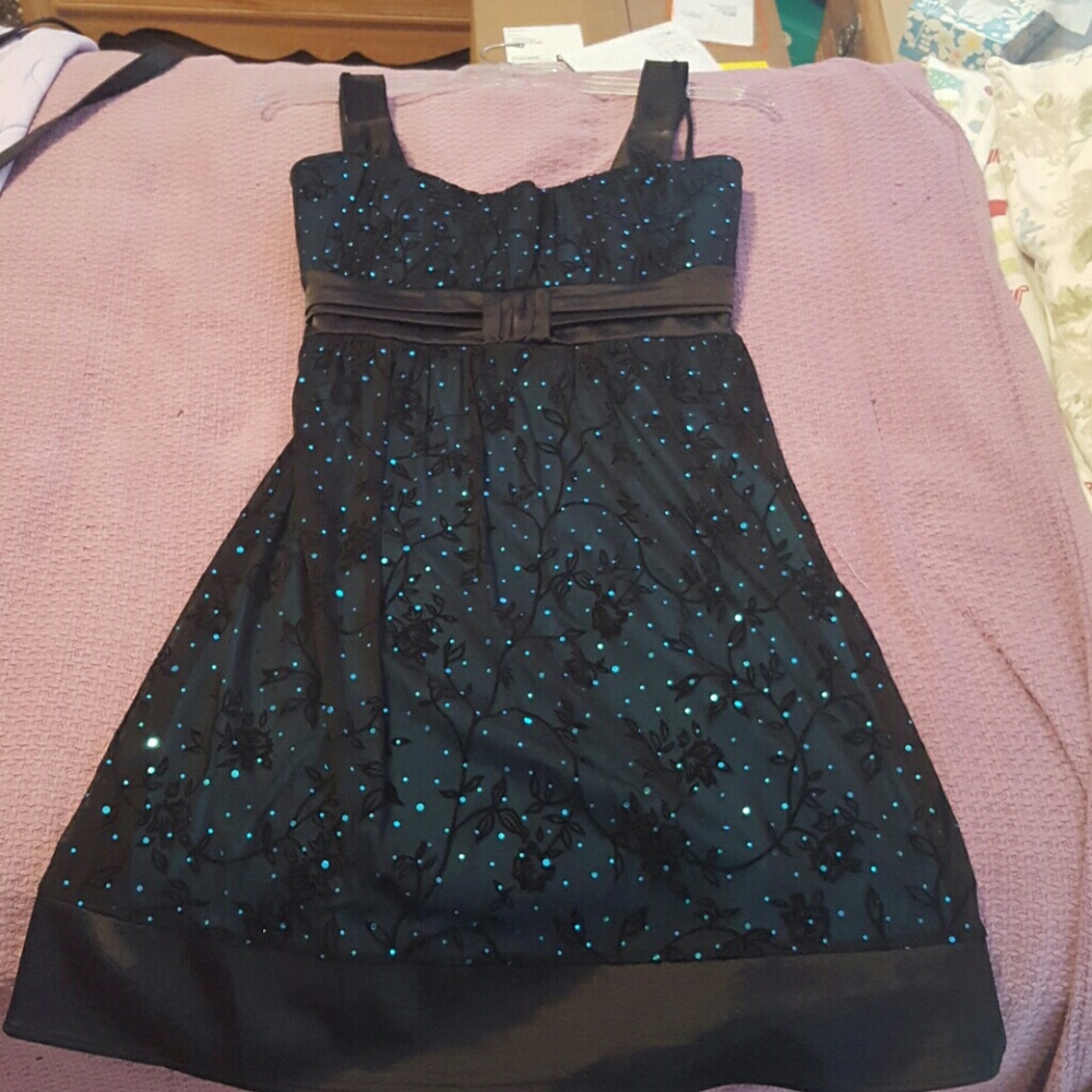 COPY - Deb shop blue formal dress